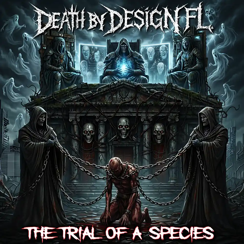 The Trial of a Species album cover by Death by Design FL